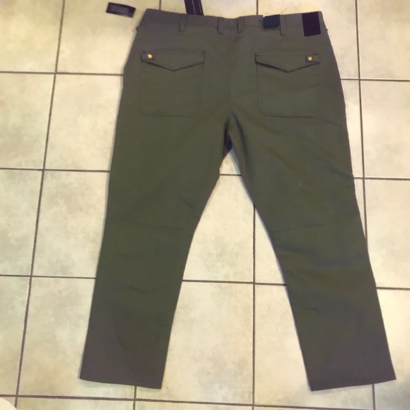 NEW…Sean John Mercer army green cargo stretch jeans - Picture 11 of 15